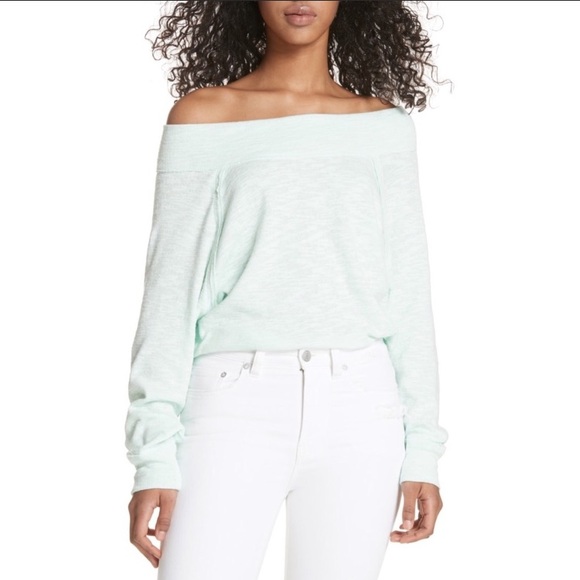 Free People Palisades Off The Shoulder Thermal XS - Picture 6 of 6